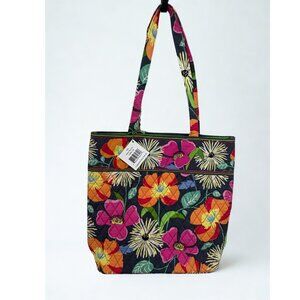 VERA BRADLEY | Jazzy Blooms Tote | RETIRED & RARE Print | Vintage | NWT